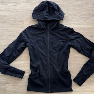 lululemon athletica Black Hooded Jacket
